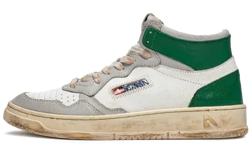 AUTRY Distressed-effect High-top Sneakers
