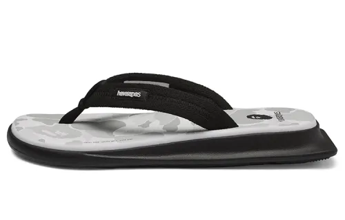 BAPE A BATHING APE Havaianas Tradi Zori White Camo