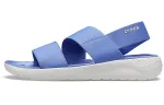 Crocs LiteRide Lightweight Sky Blue Sandals Women's