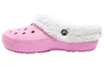 Crocs Mommoth Evo Clog Lightweight Wear resistant Stay Warm Sports Slippers Pink