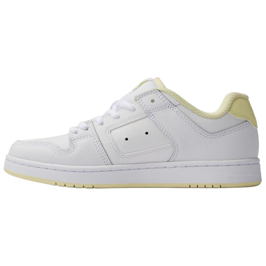 DC Shoes Manteca 4 Leather Low top Skateboard Shoes Women's White