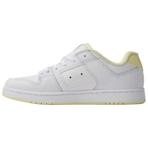 DC Shoes Manteca 4 Leather Low top Skateboard Shoes Women's White