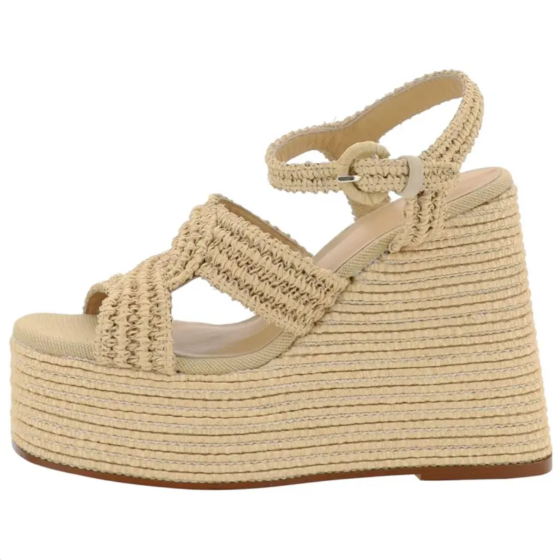 Castañer One Strap Sandals 13cm Women's Brown