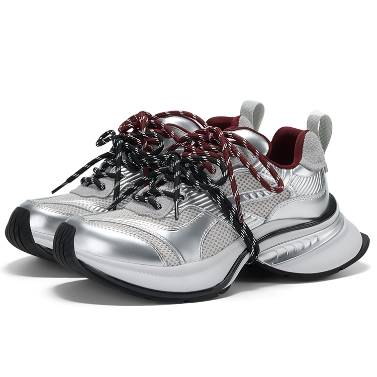 GG CC Height Increasing Low top Platform Chunky Sneakers Women's