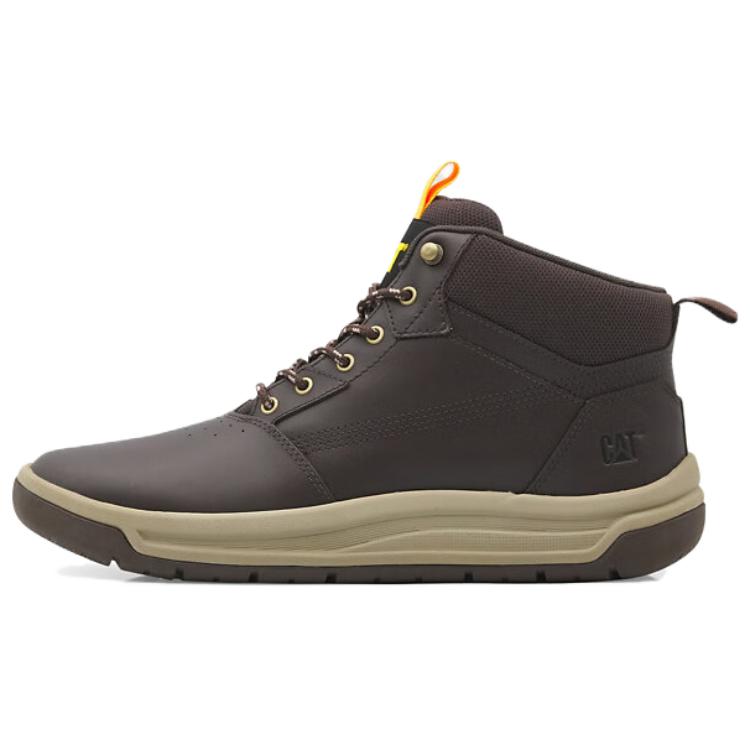 CAT Cow Split Leather High top Outdoor Shoes Men’s