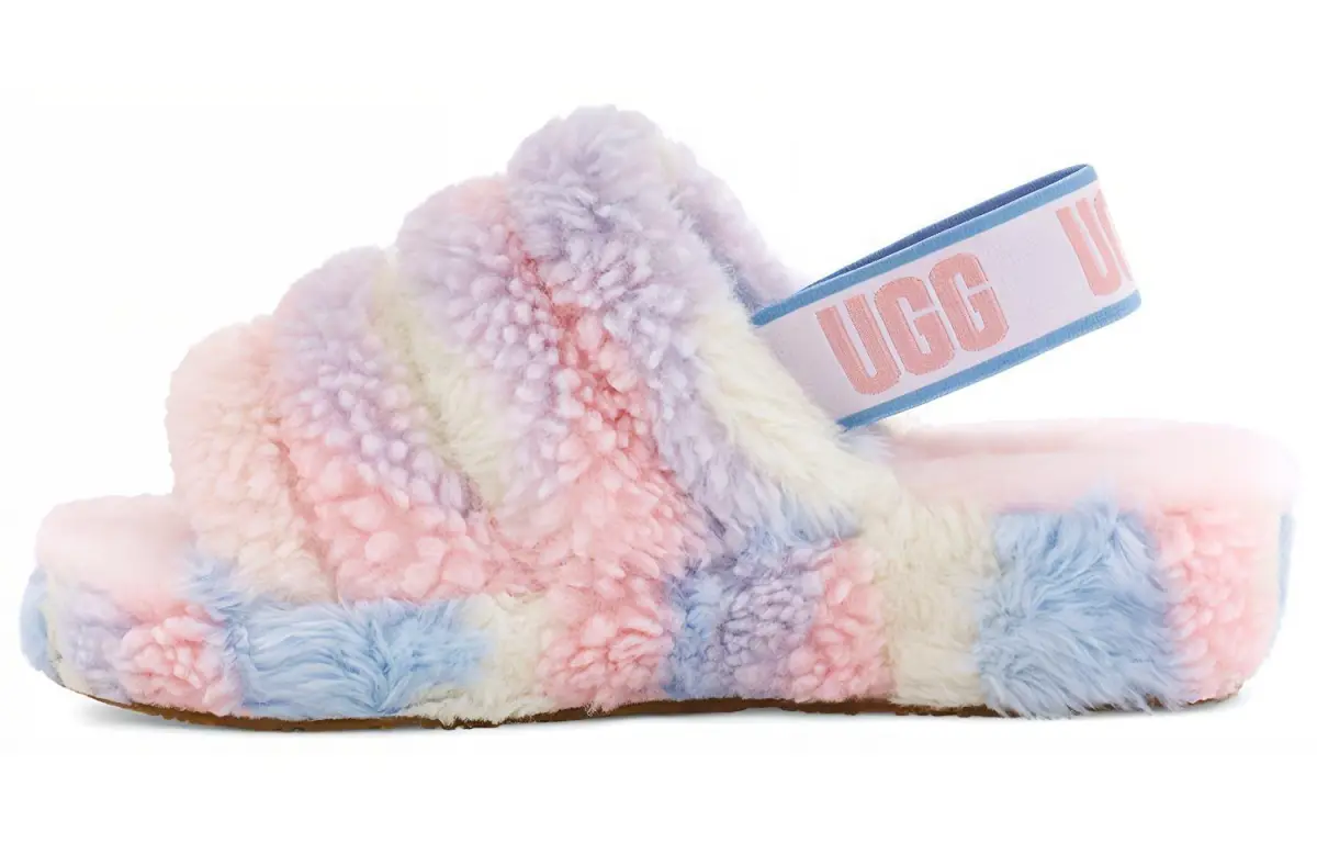 UGG Fluff Yeah Slide Cali Collage Women's