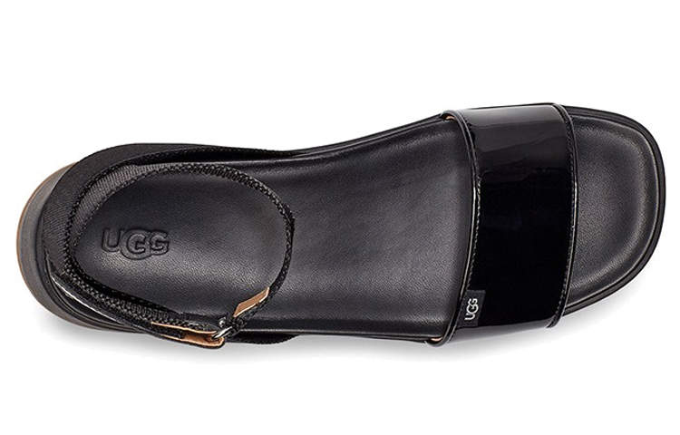 Женские сандалии UGG Lennox (черный) — фото 4