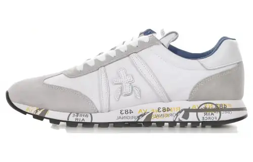 PREMIATA Lucy Leather Low top Casual Shoes Women's White