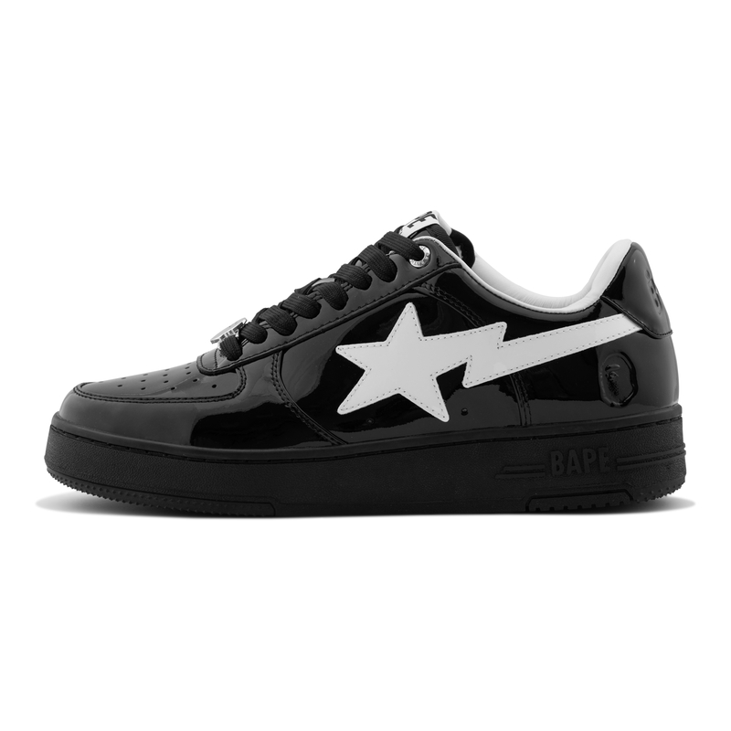 Женские кеды A BATHING APE A BATHING APE BAPE STA (черно-белый)