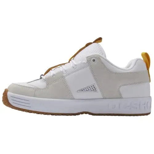 DC Shoes Leather Cushioning Slip Resistant Low top Casual Shoes Men's