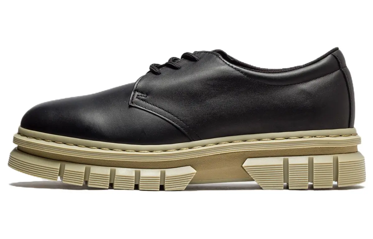 Dr.Martens Leather Casual Shoes Men's Black