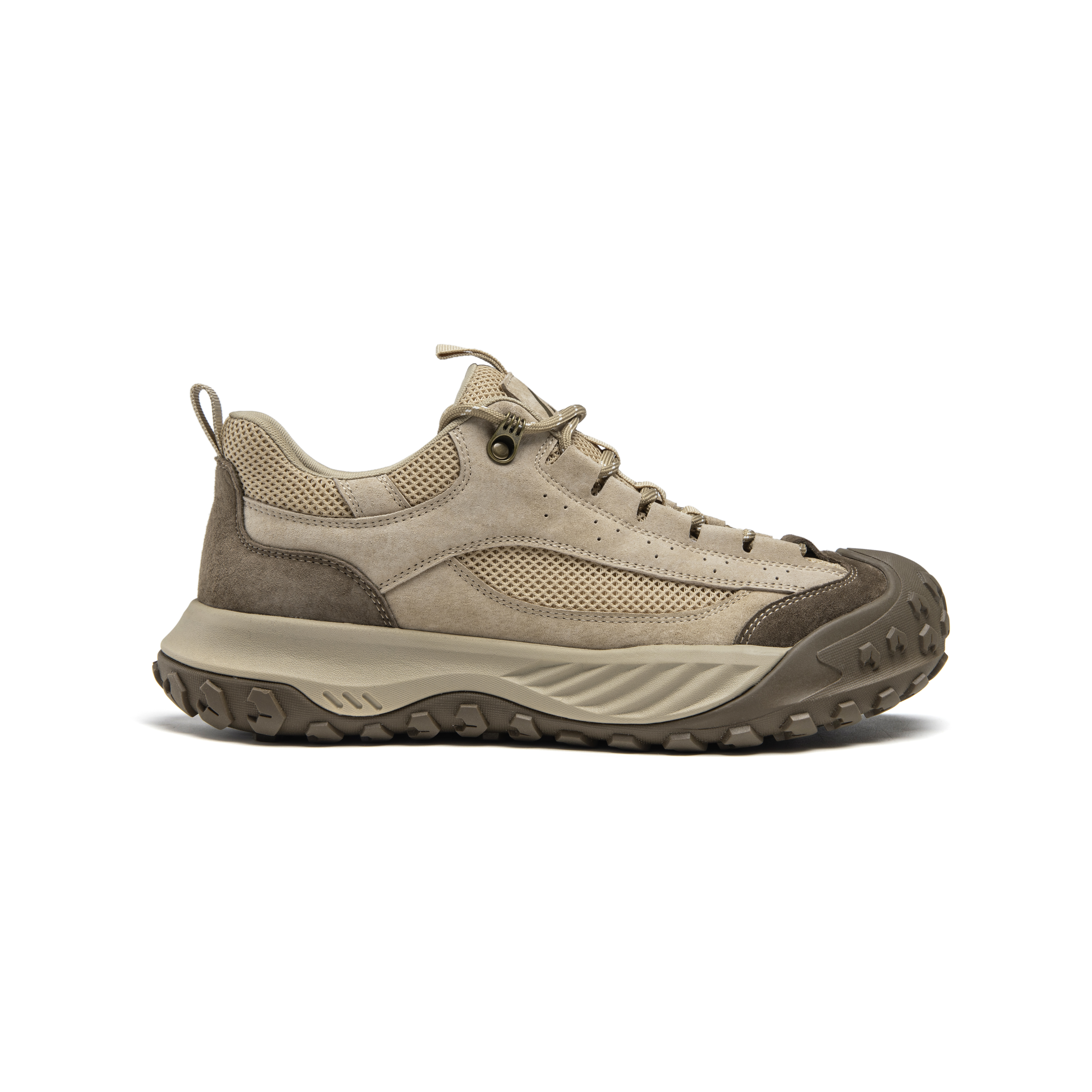 AOKANG Fabric Low top Outdoor Shoes Men’s Apricot