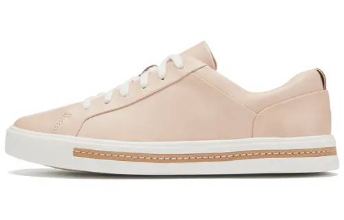 Clarks Skateboard Shoes Women's Low Top Light Pink