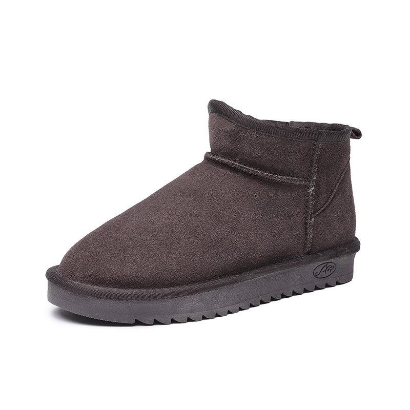 ABIDJAN Cow Split Leather Thermal Abrasion Resistant Slip Resistant Thermal Abrasion Resistant Slip Resistant Short