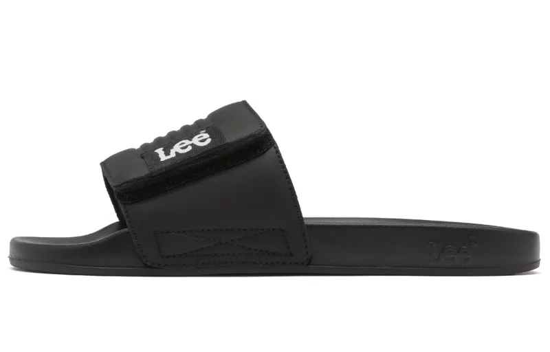 Lee Slide Slippers Men's Black/White/Light Khaki/Green