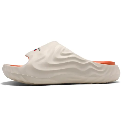 CARTELO Slide Slippers Men's Ecru/Black/Khaki