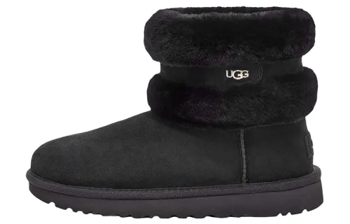 UGG Fluff Mini Belted 'Black' Women's