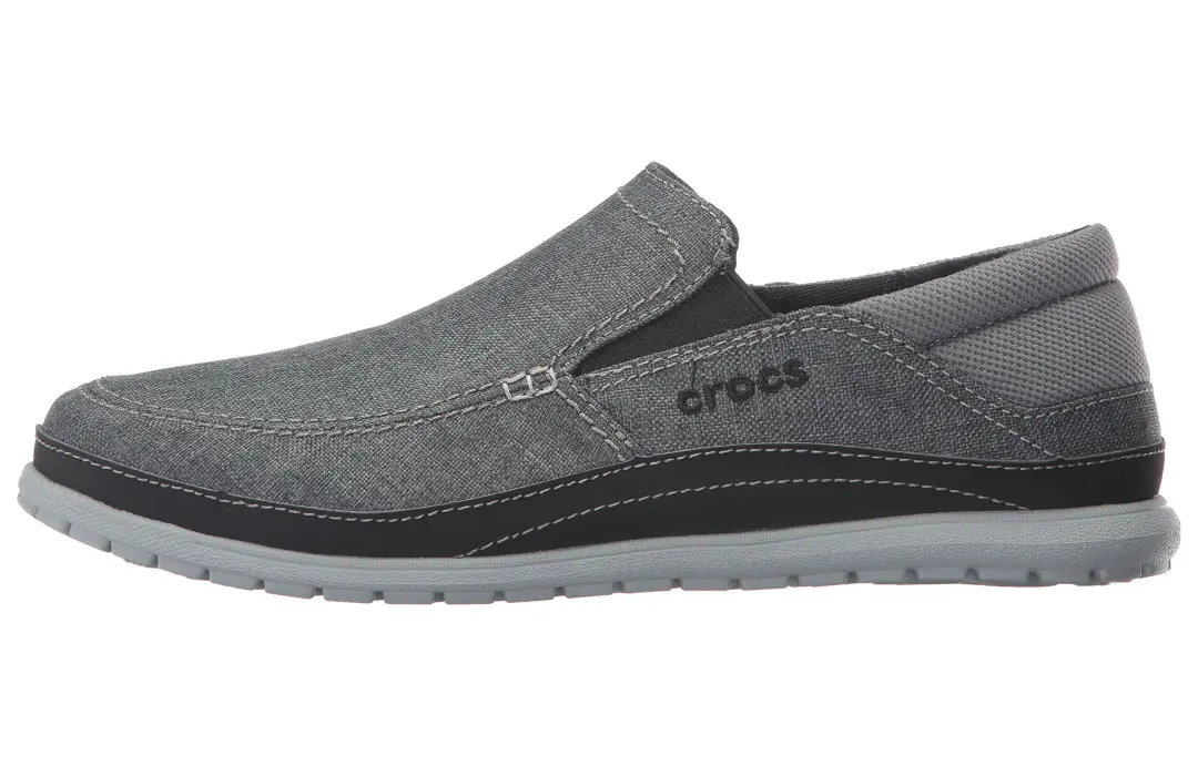 Crocs Santa Cruz Playa Slip On Shoes 'Dark Grey'