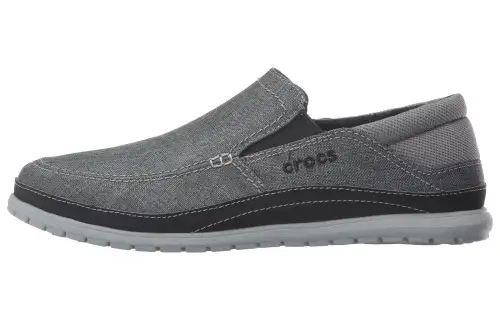 Crocs Santa Cruz Playa Slip On Shoes 'Dark Grey'