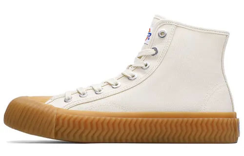 Dickies Canvas Shoes Unisex High Top Beige
