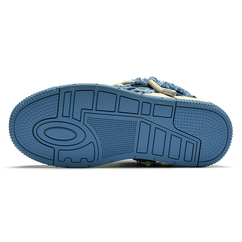 Masongarments Sky Ladder Skateboard Shoes Unisex Denim Blue