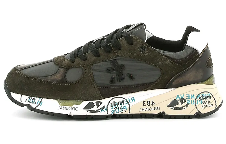 PREMIATA Mase Patched Low Top Sneakers