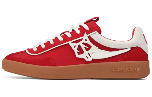 Naked Wolfe Palm Low top Skateboard Shoes Men's Brown Red
