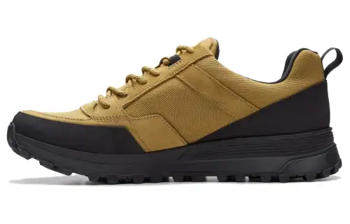Clarks Fabric Low top Casual Shoes Men's Olive