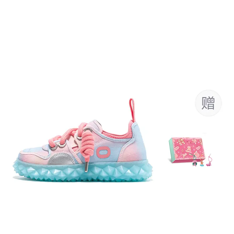 OETZI New Iceberg Collection Fabric Low top Casual Shoes Women's Pink Blue