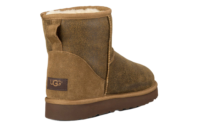 UGG Classic Mini Bomber Fleece Lined Brown