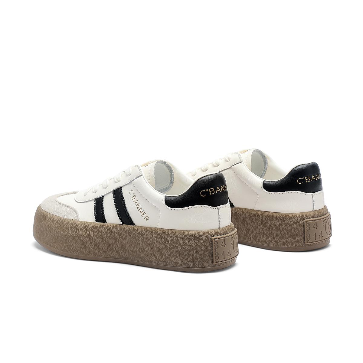 C°BANNER Fleece Lined Thermal, Comfortable Height Increasing Cushioning Lightweight Low top German Army Trainers Unisex