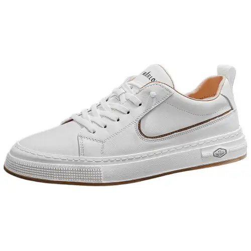 JANE HARLOW Low top Skateboard Shoes Men's White Brown