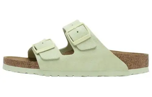 Birkenstock Arizona Soft Footbed EVA Slip Resistant Slip Resistant Slide Slippers Unisex Green