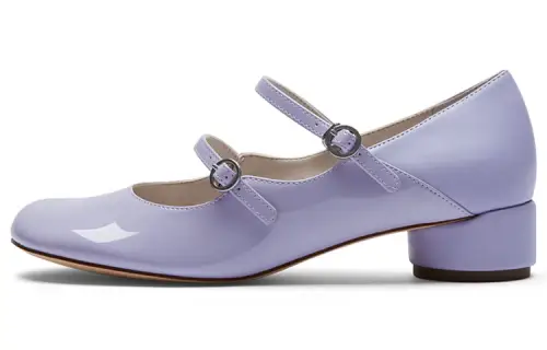 CHARLES&KEITH Mary Jane Shoes Women's Lavender
