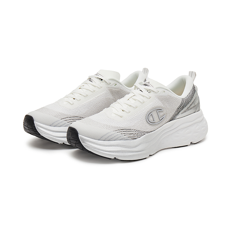 Champion Textile, TPU Low top Running Shoes Men’s Champion White/Silver White