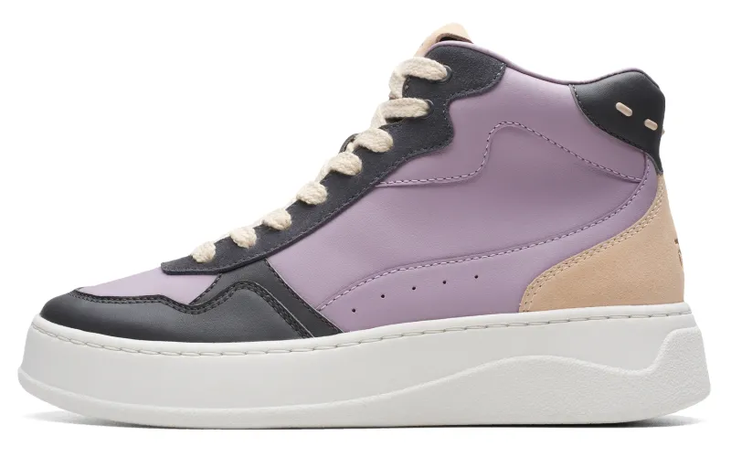 Clarks Lightweight Collection Abrasion Resistant Breathable Height Increasing High top Skateboard Shoes Women's