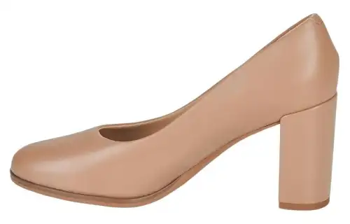 Clarks Freva 85mm leather pumps