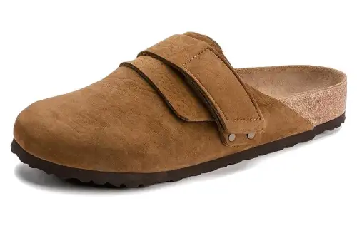 Birkenstock Nagoya Cow Suede Stylish Sandal Men's Brown