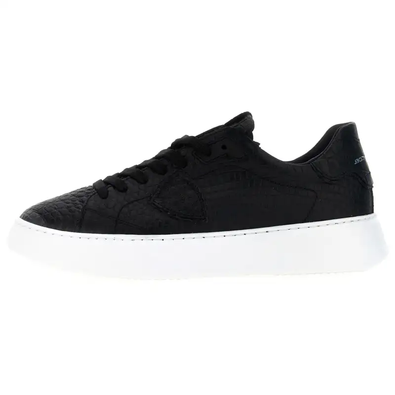PHILIPPE MODEL Low top Skateboard Shoes Men's Black