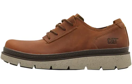 CAT Covert Low Rand Collection Abrasion Resistant Slip Resistant Low top Outdoor Shoes Men's Light Brown