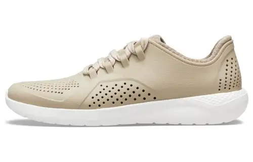 Crocs LiteRide Slip Resistant And Breathable Slip Resistant And Breathable Low top Running Shoes Men's Brown Beige