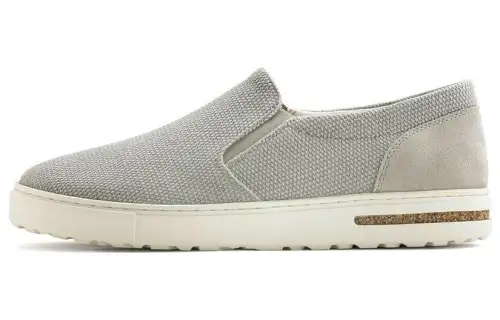 Birkenstock Canvas Low top Casual Shoes Unisex Whale Gray Narrow
