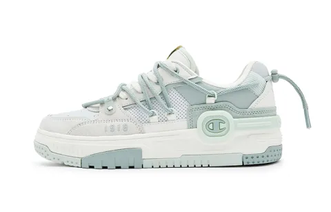 Champion Bumper V1 Headphones Low top Skateboard Shoes Women's Light Green
