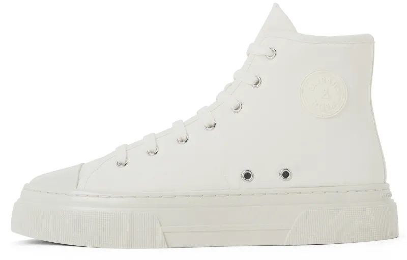 CHARLES&KEITH Small Ck Slip Resistant Slip Resistant High top Canvas Shoes 3.5cm Women's