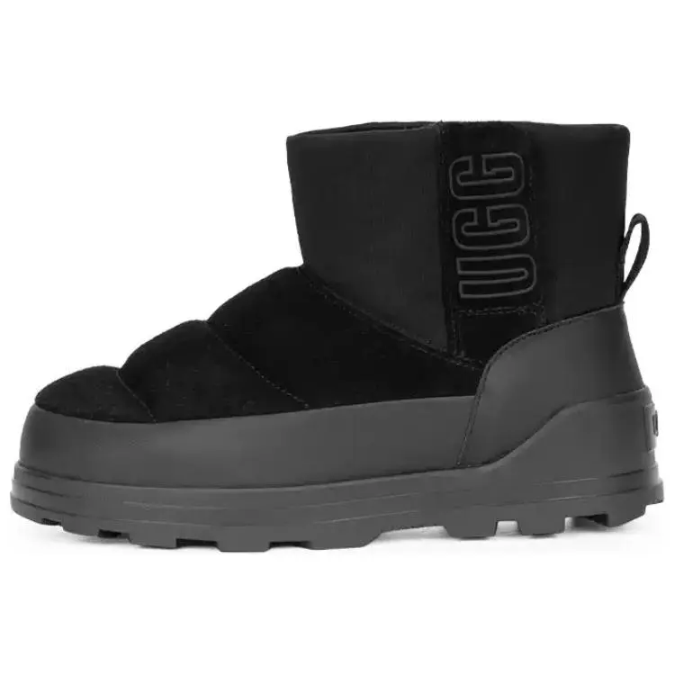 UGG Thermal Abrasion Resistant Short Snow Boots Women's Black