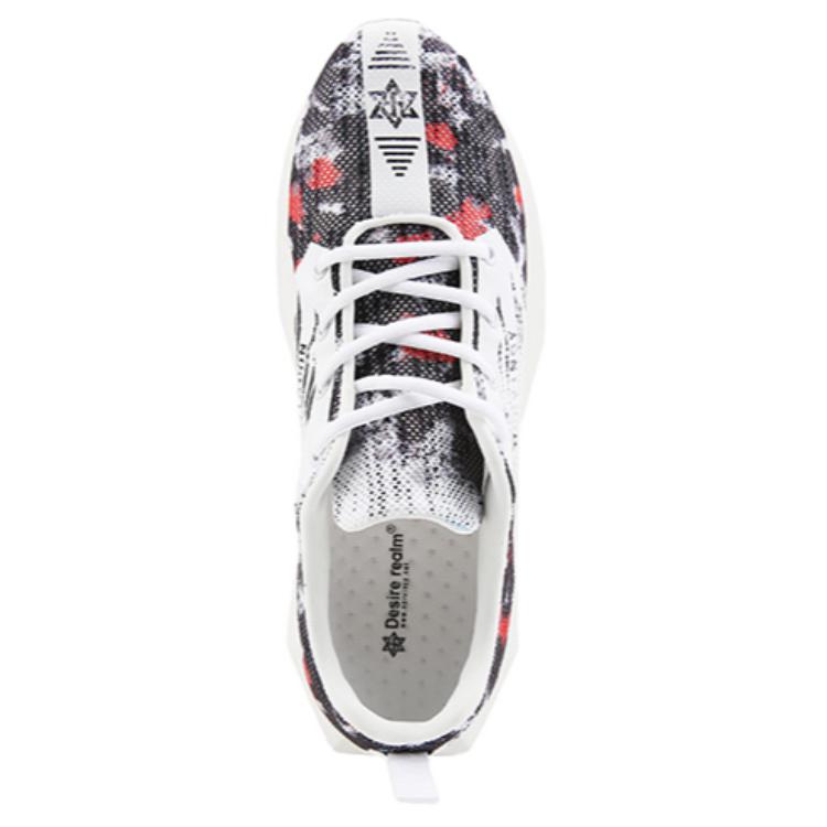 NORVINCY Cushioning Breathable Low top Running Shoes Unisex Red
