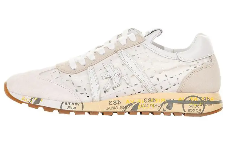PREMIATA Lucy Leather Low top Casual Shoes Women's White
