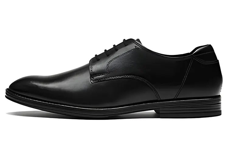 Clarks Cow Leather Casual Leather Shoes Men's Black