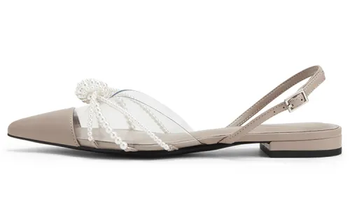 CHARLES&KEITH Pu Stylish Sandal Women's Beige