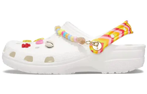 Crocs Classic Clog Outdoor Sports Slippers White Women's